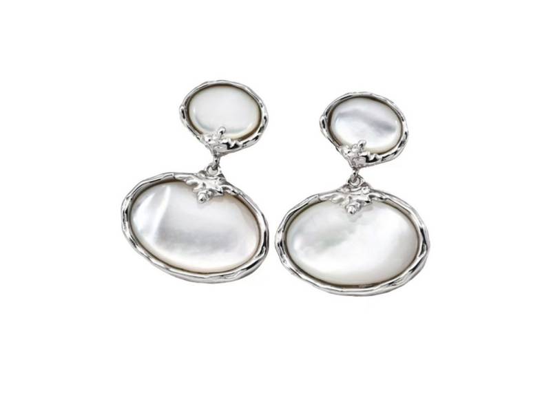 Jumpeak Paar Ohrstecker Ohrstecker Silber 925,Ohrstecker Mädchen,Ohrstecker Perle,Ohrstecker, Ohrstecker Damen,18K Vergoldet,Geschenk für Schwestern,Jahrestag von Jumpeak