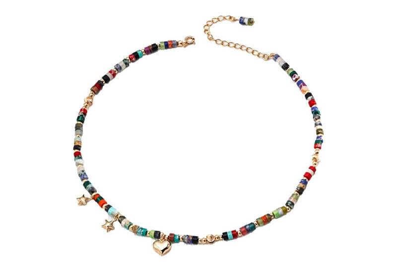 Jumpeak Silberkette halskettedamensilber925,halskett herz,Farbedelstein,Stern,18kvergoldet, halskette damen,halskette mädchen,geschenk für schwester,damengeschenk von Jumpeak