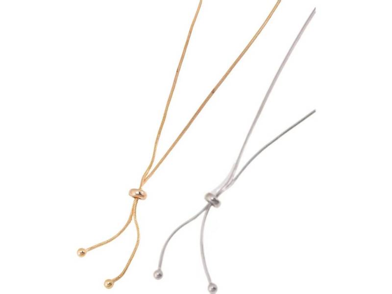 Jumpeak Silberkette halskette, silber halskette, mädchen halskette damen lang, Damen 925 Silber Halskette, 18K vergoldet, geschenk für schwester von Jumpeak