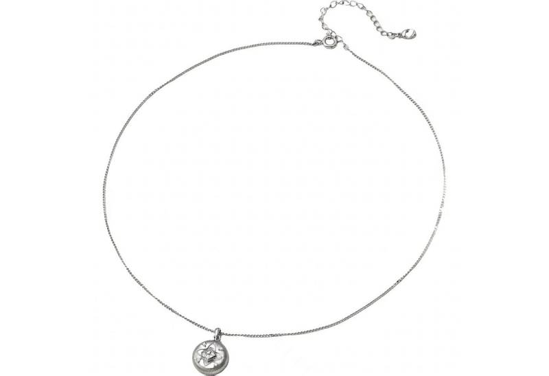 Jumpeak Silberkette silber halskette, damen 925 halskette, damen lang kleeblatt anhänger, Anhänger Halskette, 18K vergoldet, Graduation Geschenk von Jumpeak