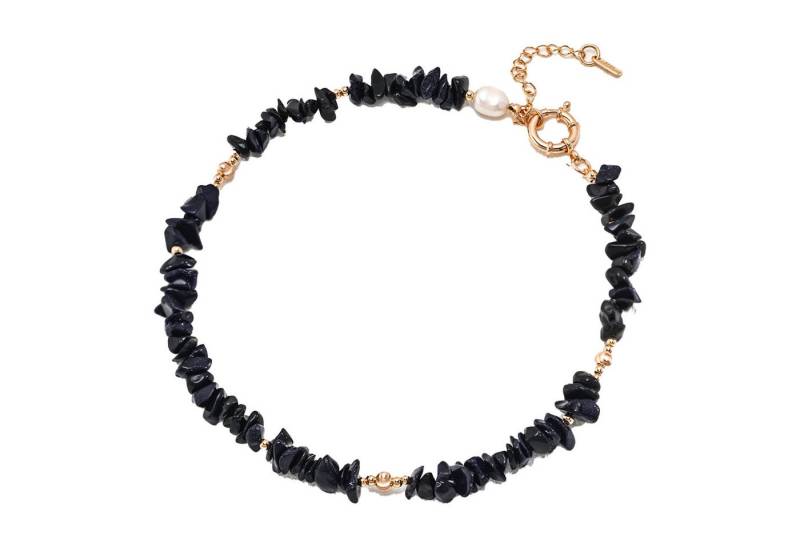 Jumpeak Silberkette halskette damensilber925,halsketteperlen,halsketteschwarz,18kvergoldet, halskette damen,schwester geschenk,damen geschenk,geschenk tochter von Jumpeak