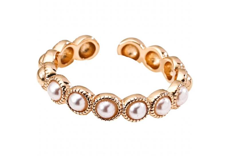 Jumpeak Silberring Silberring für Damen, Verlobungsring, vergoldeter Ring für Damen, Silber Ring Damen, 18K Gold plattiert, Mutter und Tochter Geschenk von Jumpeak