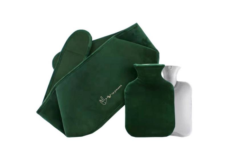 Jumpeak Wärmflasche Wärmflaschen,Wärmflaschengürtel,wärmflasche mit bezug,wärmflasche groß, (Set, 3teiliges Set,Gürtellänge 120 cm,Wärmflaschenlänge 27 cm,Breite 16 cm), wärmflasche tier,wärmflasche kinder,Mehrere Stile,Mehrere Farben von Jumpeak