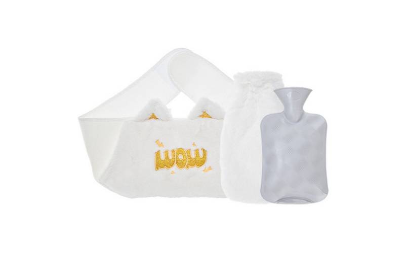 Jumpeak Wärmflasche Wärmflaschen,Wärmflaschengürtel,wärmflasche mit bezug,wärmflasche groß, (Set, 3teiliges Set,Gürtellänge 120 cm,Wärmflaschenlänge 27 cm,Breite 16 cm), wärmflasche tier,wärmflasche kinder,Mehrere Stile,Mehrere Farben von Jumpeak