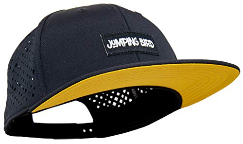 Jumping Bird Performance Cap Unisex Felskinn • atmungsaktive Outdoor Sport Cap mit Mesh • Individuell verstellbar und leicht abwaschbar von Jumping Bird