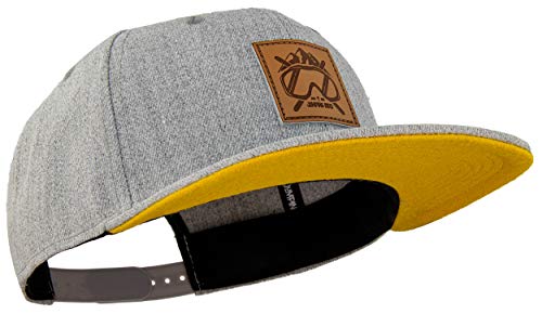 Jumping Bird Baseball Cap Unisex Sölden • Outdoor Snapback Cap Ski • Individuell verstellbar und leicht abwaschbar • Kappe Hellgrau Jumping Bird Baseball Cap Unisex Sölden • Outdoor Snapback Cap Ski • Individuell verstellbar und leicht abwaschbar • Kappe Hellgrau von Jumping Bird