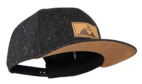 Jumping Bird Snapback Cap für Damen und Herren - Baseball Mütze verstellbar stylisch und hochwertig als Accessoire für jedes Outfit, Dunkelgrau, Einheitsgröße Jumping Bird Snapback Cap für Damen und Herren - Baseball Mütze verstellbar stylisch und hochwertig als Accessoire für jedes Outfit, Dunkelgrau, Einheitsgröße von Jumping Bird