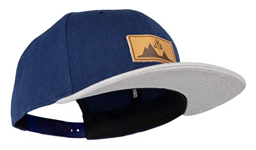 Jumping Bird Snapback Cap für Damen und Herren - Baseball Mütze verstellbar stylisch und hochwertig als Accessoire für jedes Outfit, Jeansblau, Einheitsgröße von Jumping Bird