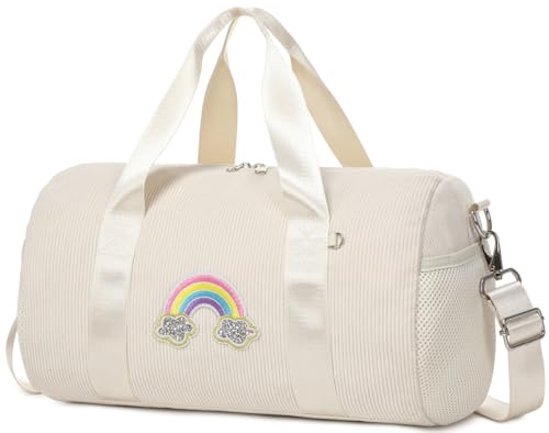 Balletttasche Kinder Tasche Regenbogen Kinder Sporttasche Mädchen Tanztasche Ballett Tasche Umhängetasche Mädchen von Jumpopack