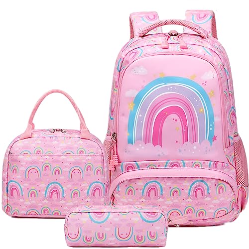 Jumpopack Schulrucksack Mädchen Schulranzen Mädchen Rucksack Mädchen Rucksack Schule Teenager Kinder Schulrucksack Schultasche Mädchen von Jumpopack