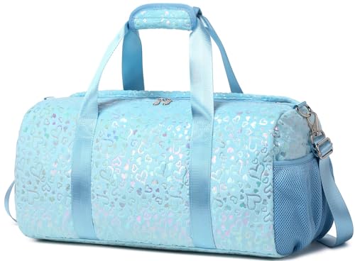 Reisetasche Kinder Sporttasche Kinder Mädchen Kleine Reisetasche Sporttaschen Saunatasche Schwimmtasche Sporttasche Nassfach von Jumpopack