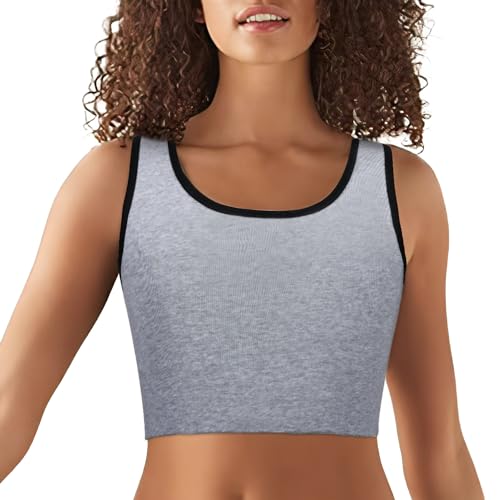 Jumwa Kurzes Tanktop Brust Binder für Damen trans (GR, 4XL) von Jumwa