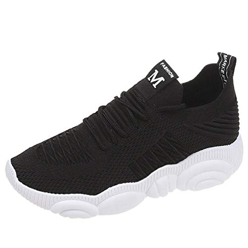 Weiche atmungsaktive Frauen Turnschuhe Schuhe Stricken Mesh Damen Hypersoft Turnschuhe Lässig Bequeme Frau Laufschuhe Outdoor Damen Turnschuhe Für Wanderschuhe von Jundao