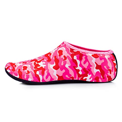 JuneJour Badeschuhe Damen Wasserschuhe Herren Schnelltrocknend Aquaschuhe Schwimmschuhe Super Leicht Surfschuhe Strandschuhe für Damen und Herren von JuneJour