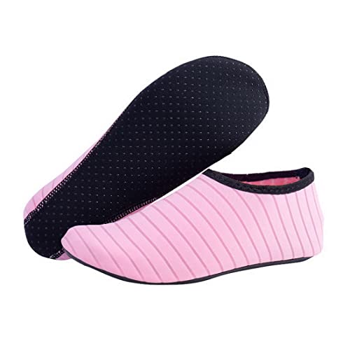 JuneJour Unisex Badeschuhe Wasserschuhe Damen Schnelltrocknend Aquaschuhe Schwimmschuhe Super Leicht Surfschuhe Strandschuhe für Damen und Herren von JuneJour