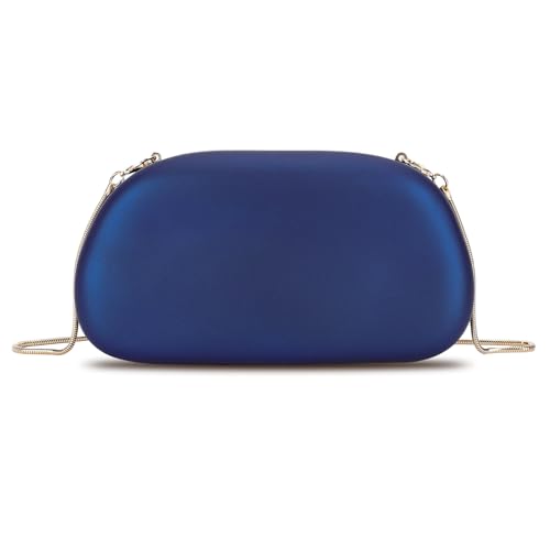 Junerain Frauen Retro -Kupplungsbeutel mit Kette Vintage Crossbody Bag Party Telefontasche (blau) von Junerain