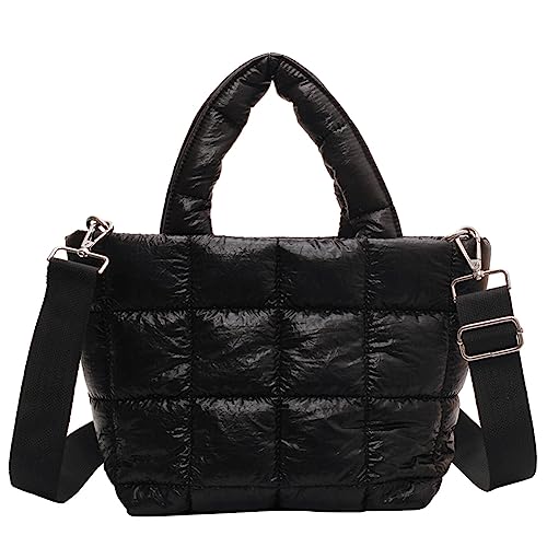 Junerain Große Kapazität Stepp Pendeln Tasche Frauen Umhängetasche Mode Einfache Tragbare Nylon Weibliche Handtaschen von Junerain