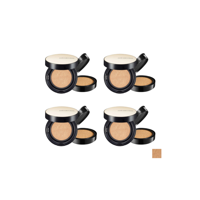 JUNG SAEM MOOL - Essential Skin Nuder Long Wear Cushion - 14g+14g - Medium Deep (4ea) Set von JUNGSAEMMOOL