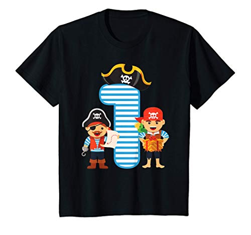 Kinder 1 Geburtstag Piraten - 1 Jahr Alt Geschenk T-Shirt Kinder 1 Geburtstag Piraten - 1 Jahr Alt Geschenk T-Shirt von Junge 1 Geburtstag Piraten - 1 Jahr Alt T-Shirt