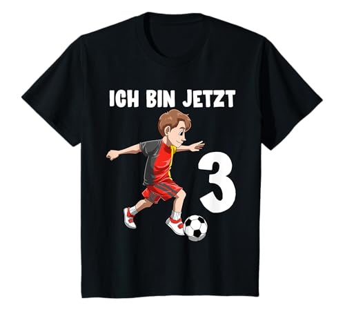 3 Geburtstag Jungs Fußball - 3 Jahre Junge Geschenk T-Shirt 3 Geburtstag Jungs Fußball - 3 Jahre Junge Geschenk T-Shirt von Junge 3 Geburtstag Fußball - 3 Jahre Alt T-Shirt