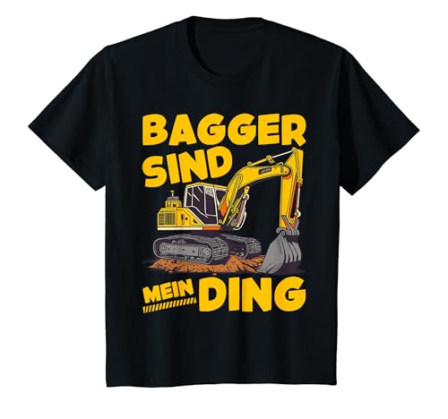 Kinder Lustiges Bagger Sind Mein Ding T-Shirt von Junge Bagger Spruch