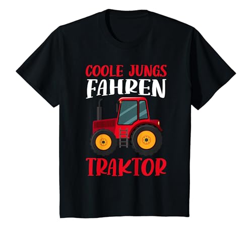 Kinder Landwirt Trecker Coole Jungs Fahren Traktor T-Shirt Kinder Landwirt Trecker Coole Jungs Fahren Traktor T-Shirt von Junge Geschenke