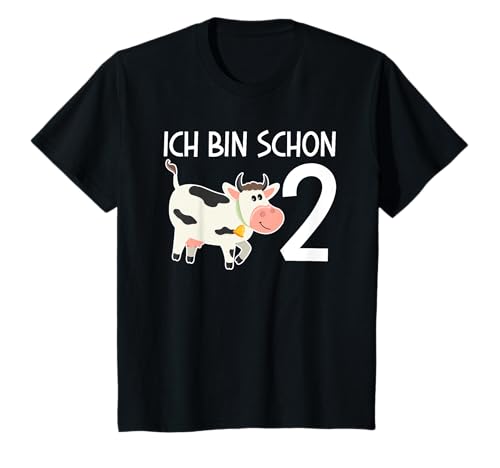 2. Geburtstag Kuh 2 Jahre Junge Mädchen T-Shirt 2. Geburtstag Kuh 2 Jahre Junge Mädchen T-Shirt von Junge Mädchen & Geburtstag Geschenk