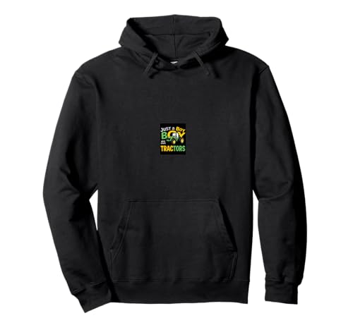 JUST A Boy WHO Loves Tractors Junge liebt Traktoren Pullover Hoodie von Junge liebt Traktoren Geschenk Design