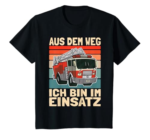 Aus Dem Weg Bin Im Einsatz | Vintage Jungen Feuerwehr T-Shirt Aus Dem Weg Bin Im Einsatz | Vintage Jungen Feuerwehr T-Shirt von Jungen Feuerwehr Designs Mit Feuerwehrauto