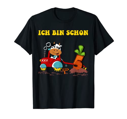 Kinder Ich bin 5 Jahre lustig Geburtstag Traktor mit Kuh T-Shirt Kinder Ich bin 5 Jahre lustig Geburtstag Traktor mit Kuh T-Shirt von Jungen Geburtstag Cool lustig Traktor mit Kuh