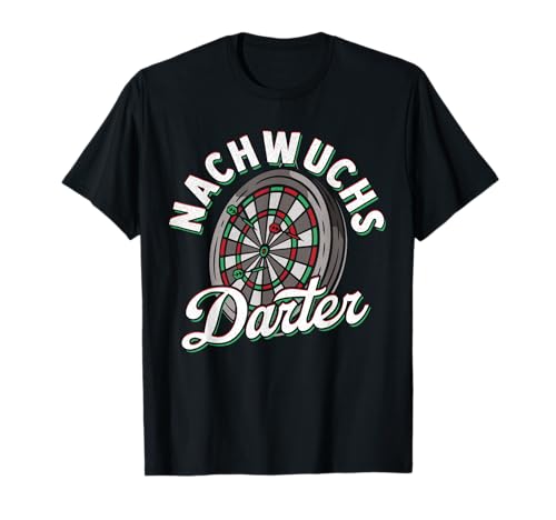 Nachwuchs Darter Dartspieler Darten Darts Kinder Dart T-Shirt von Jungen Kinder Dart Geschenk Darts Dartboard Sport