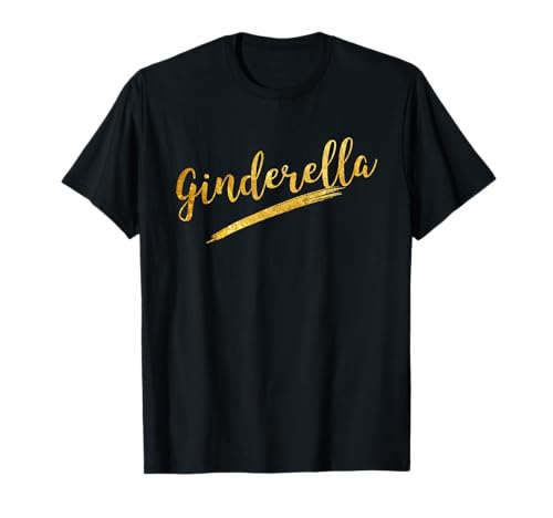 Ginderella Design für Frauen / Damen die gern trinken T-Shirt Ginderella Design für Frauen / Damen die gern trinken T-Shirt von Jungesellenabschied - Gin, Rum Geschenke und Ideen