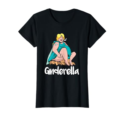 Damen Ginderella Gin Team JGA Jungesellin Team Party T-Shirt Damen Ginderella Gin Team JGA Jungesellin Team Party T-Shirt von Jungesellin Jungesellinnenabschied Kostüm Hochzeit