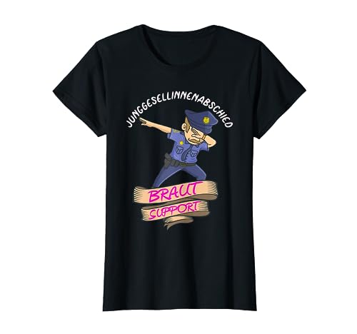 JGA Support Junggesellinnenabschied Poltern Braut Frauen T-Shirt JGA Support Junggesellinnenabschied Poltern Braut Frauen T-Shirt von Junggesellenabschied Frauen Kostüm & Polter Shirts