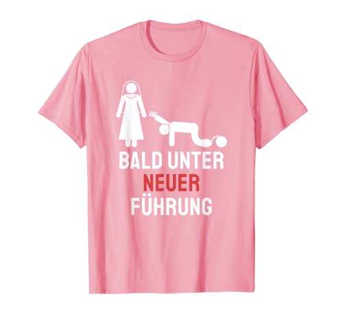 Herren Neue Führung JGA Junggesellenabschied Party Bräutigam T-Shirt von Junggesellenabschied Kostüm Männer