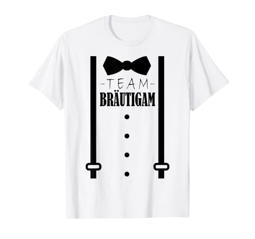 Herren Junggesellenabschied Kostüm Polterabend JGA Team Bräutigam T-Shirt Herren Junggesellenabschied Kostüm Polterabend JGA Team Bräutigam T-Shirt von Junggesellenabschied Männer Kostüme JGA Outfits