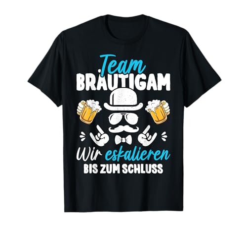 Junggesellenabschied Männer JGA T-Shirt Poltern Polterabend T-Shirt Junggesellenabschied Männer JGA T-Shirt Poltern Polterabend T-Shirt von Junggesellenabschied Outfit Männer JGA T-Shirts