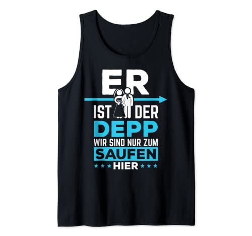 Poltern JGA Männer Herren Bräutigam Junggesellenabschied Tank Top Poltern JGA Männer Herren Bräutigam Junggesellenabschied Tank Top von Junggesellenabschied Poltern Outfit Geschenk Ideen