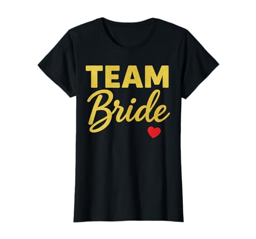 Team Bride Damen JGA Junggesellenabschied Frauen T-Shirt Team Bride Damen JGA Junggesellenabschied Frauen T-Shirt von Junggesellenabschied