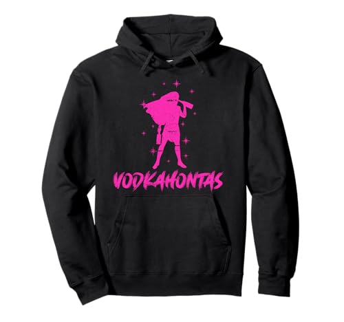 JGA Hen Party Vodkahontas Damen Pullover Hoodie JGA Hen Party Vodkahontas Damen Pullover Hoodie von Junggesellenabschieds - JGA