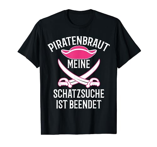 Junggesellenabschied t-shirt Braut Piratenbraut Polterabend T-Shirt von Junggesellinenabschied T-Shirts
