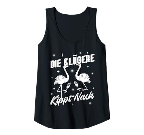 Damen DIE KLÜGERE Kippt Nach Junggesellinnenabschied, Party Tank Top Damen DIE KLÜGERE Kippt Nach Junggesellinnenabschied, Party Tank Top von Junggesellinnenabschied, Party Motiv