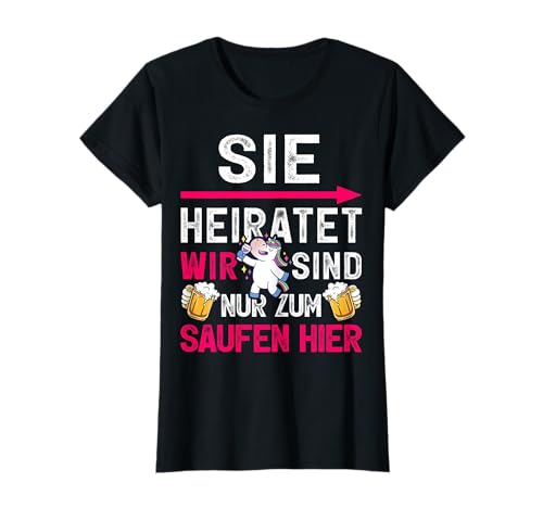 JGA Frauen T-Shirt Team Braut Junggesellenabschied Frauen T-Shirt JGA Frauen T-Shirt Team Braut Junggesellenabschied Frauen T-Shirt von Junggesellinnenabschied Frauen JGA T-Shirts