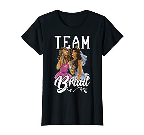 Damen Team Braut | Beschwipste Ladies | Lustiger Mädelsabend T-Shirt Damen Team Braut | Beschwipste Ladies | Lustiger Mädelsabend T-Shirt von Junggesellinnenabschied Geschenkidee