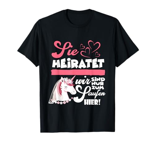 Junggesellinnenabschied Frauen JGA Polterabend T-Shirt Junggesellinnenabschied Frauen JGA Polterabend T-Shirt von Junggesellinnenabschied JGA Polterabend
