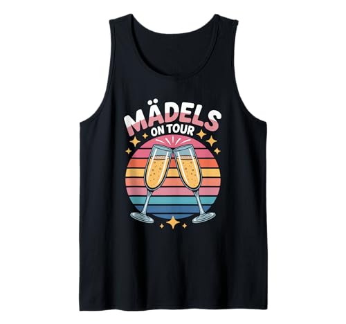 Mädels On Tour Junggesellinnenabschied Tank Top von Junggesellinnenabschied Sekt Spaß Freunde