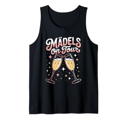 Mädels On Tour Junggesellinnenabschied Tank Top von Junggesellinnenabschied Sekt Spaß Freunde