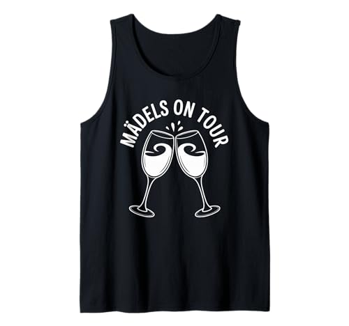 Mädels On Tour Junggesellinnenabschied Tank Top von Junggesellinnenabschied Sekt Spaß Freunde
