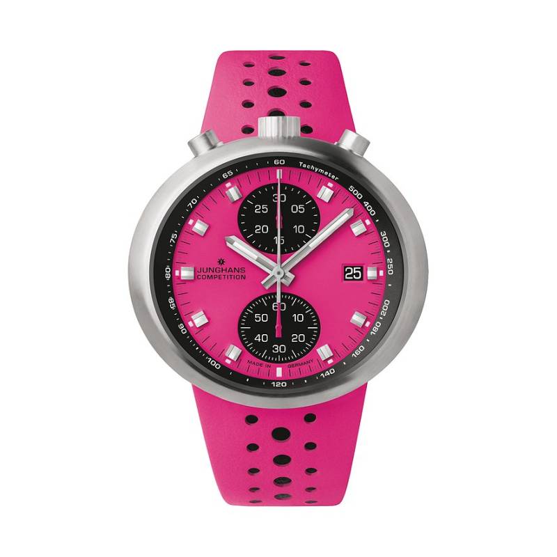 Junghans Chronograph 1972 Competition PINK Limited Edition 27440600 von Junghans