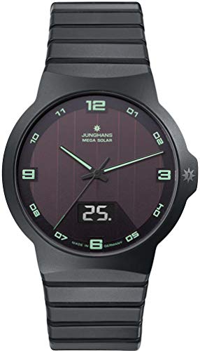 JUNGHANS Funk-Solar Herrenuhr Force Keramik 18/1436.44 von JUNGHANS